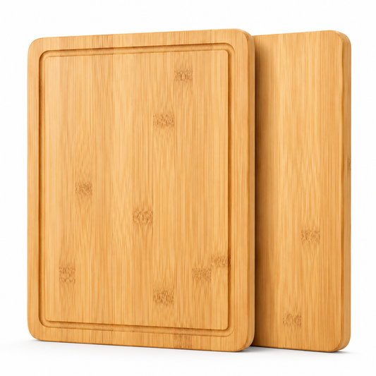 Lxvezlkv Reversible Cutting Board with Juice Groove