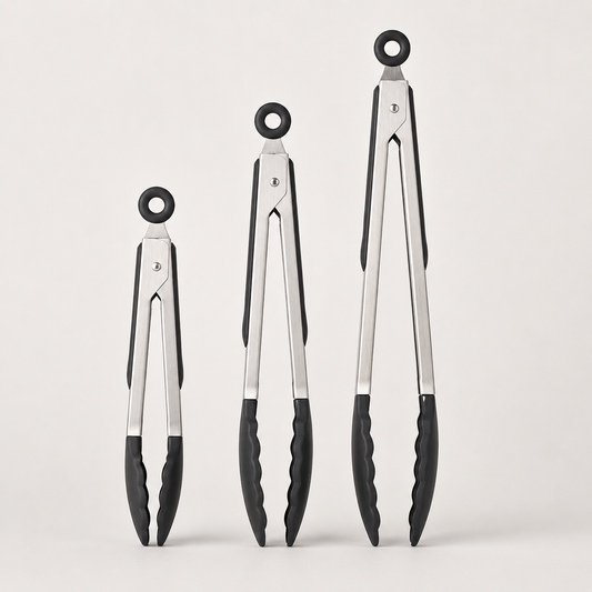 Lxvezlkv Stainless Steel Kitchen Tongs Set